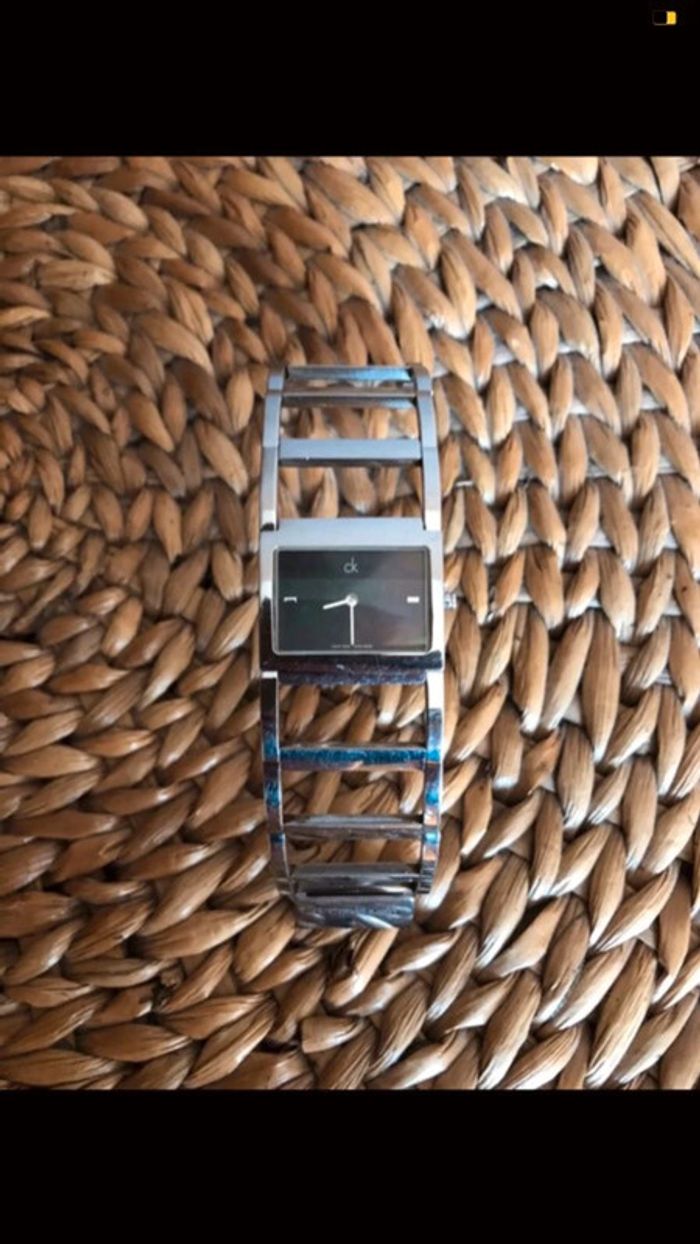 montre Calvin Klein argent
