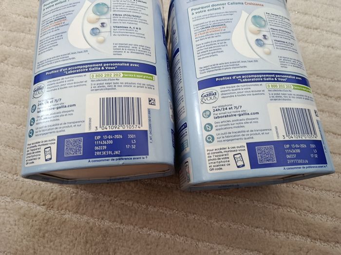 Lait calisma croissance 3 neuf sur blister - photo numéro 4