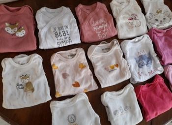 Lot 14 bodies taille 3 mois