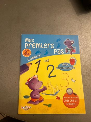 Mes premiers pas : compter + 5 an s