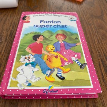 Livre enfant fanfan super chat