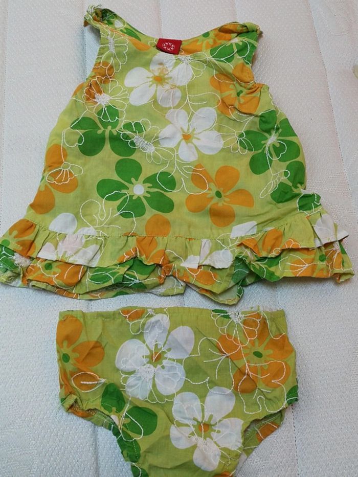 Robe avec cache couche 6M