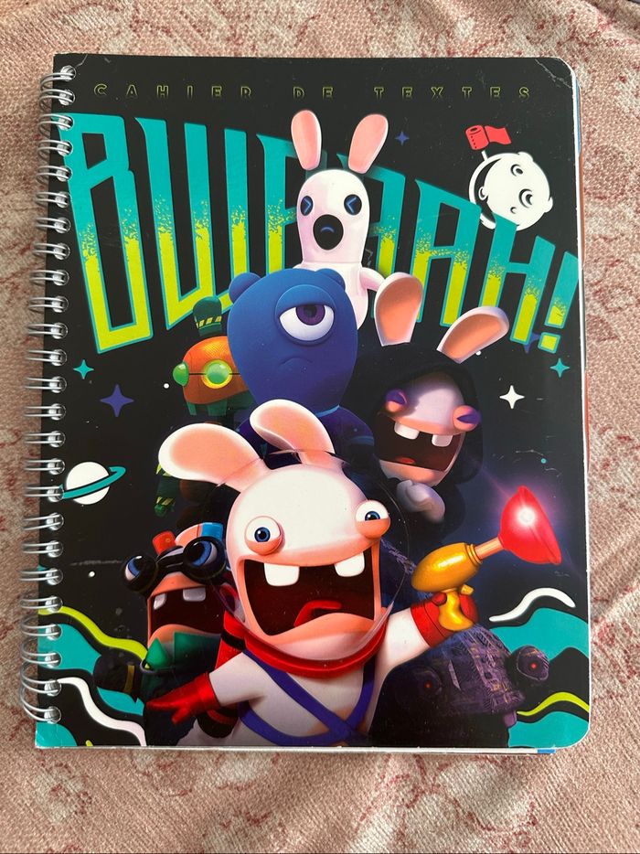 Cahier de texte lapins crétins - photo numéro 4