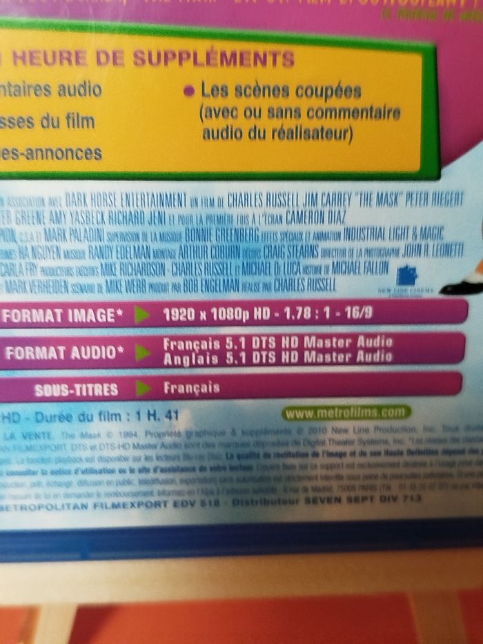 The mask - Blu-ray - photo numéro 3