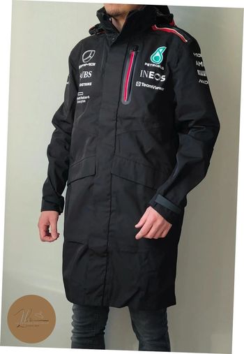 Manteau imperméable à capuche Mercedes Taille M