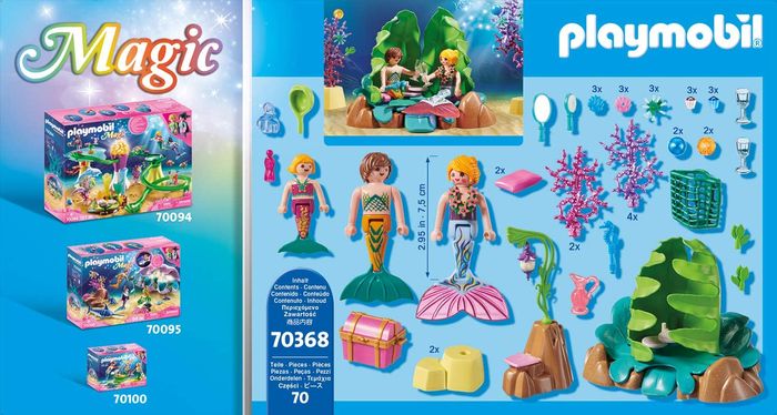 PLAYMOBIL 70368 magic sirenes Corail bar avec sirènes - photo numéro 2