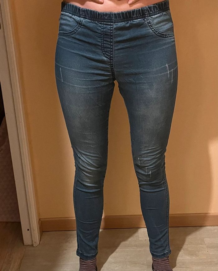 Legging jean femme