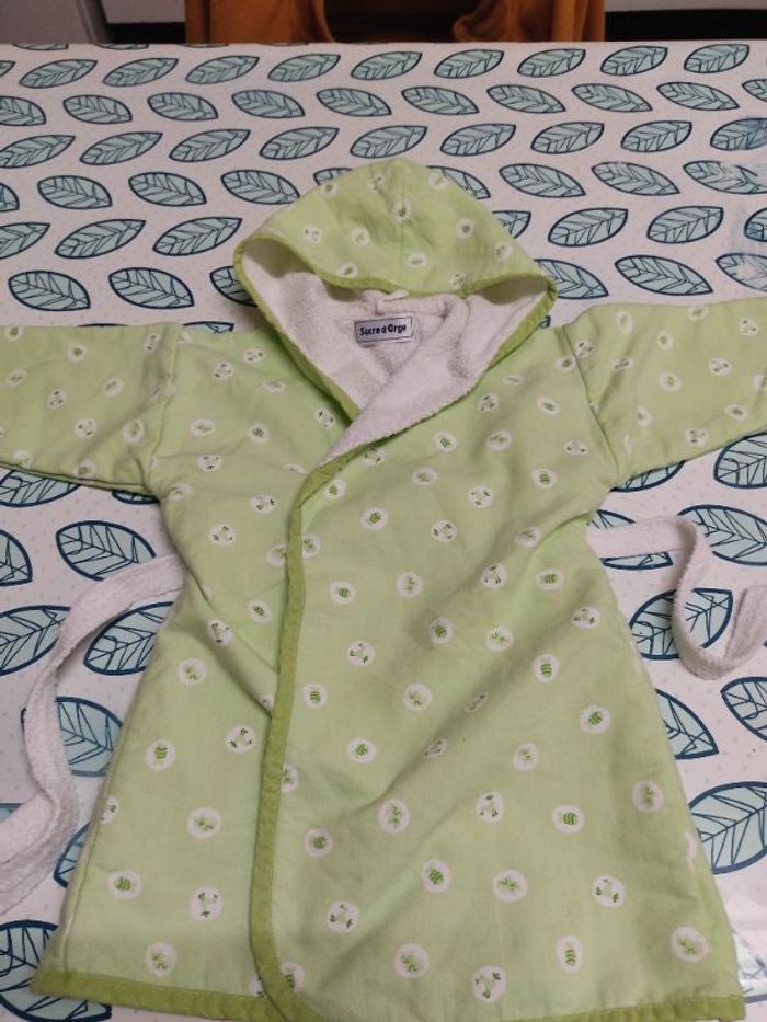 Peignoir enfant 18 mois