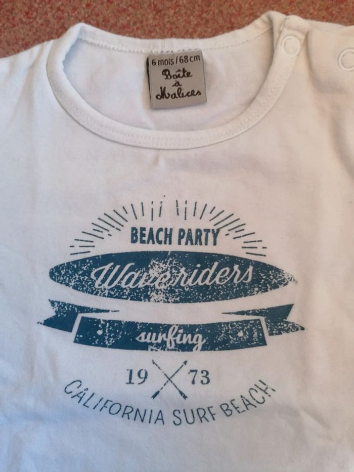 T shirt manches longues bébé - photo numéro 2