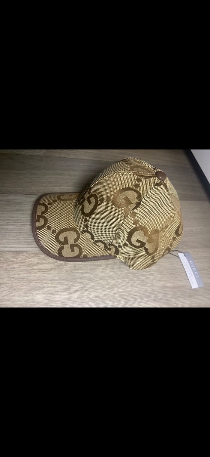 Casquette Gucci marron - photo numéro 4