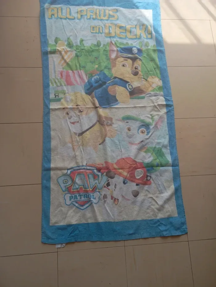 Serviette paw patrol