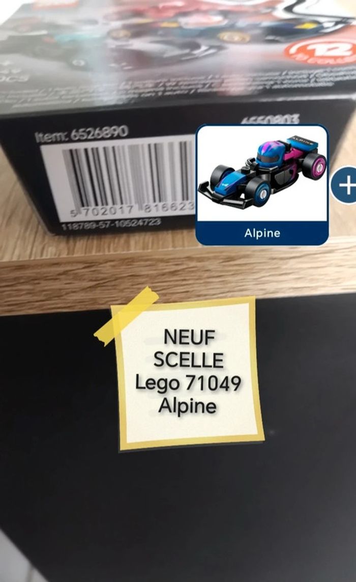 Lego 71049 alpine colf1rc-6 neuf