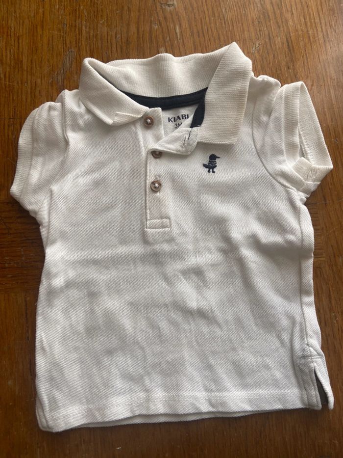 Polo manches courtes bébé 3 mois - photo numéro 3