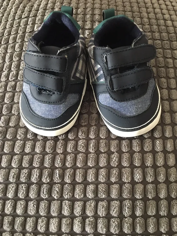 Basket bébé garçon Tape a l’œil T.3-6 mois - photo numéro 2