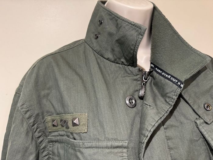 Veste style militaire, homme kaki, taille S  Marc  Ecko - photo numéro 10