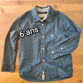 Chemise manches longues H&M 6 ans 