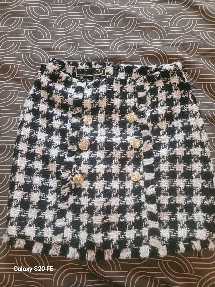 Jupe à carreaux