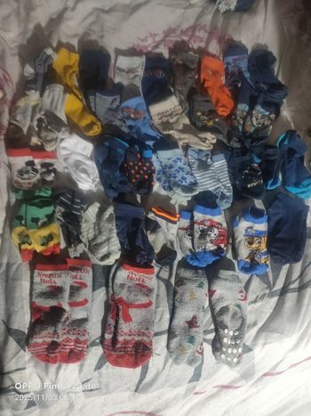 Lot chaussettes et soquettes