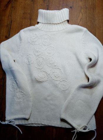 Pull brodé Camaïeu