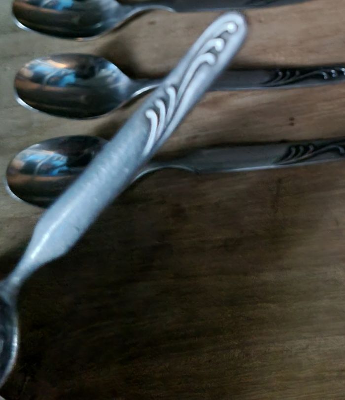 Lot 6 cuillères à thé - photo numéro 3