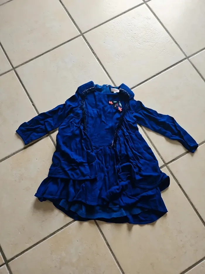 Robe bleue catimini