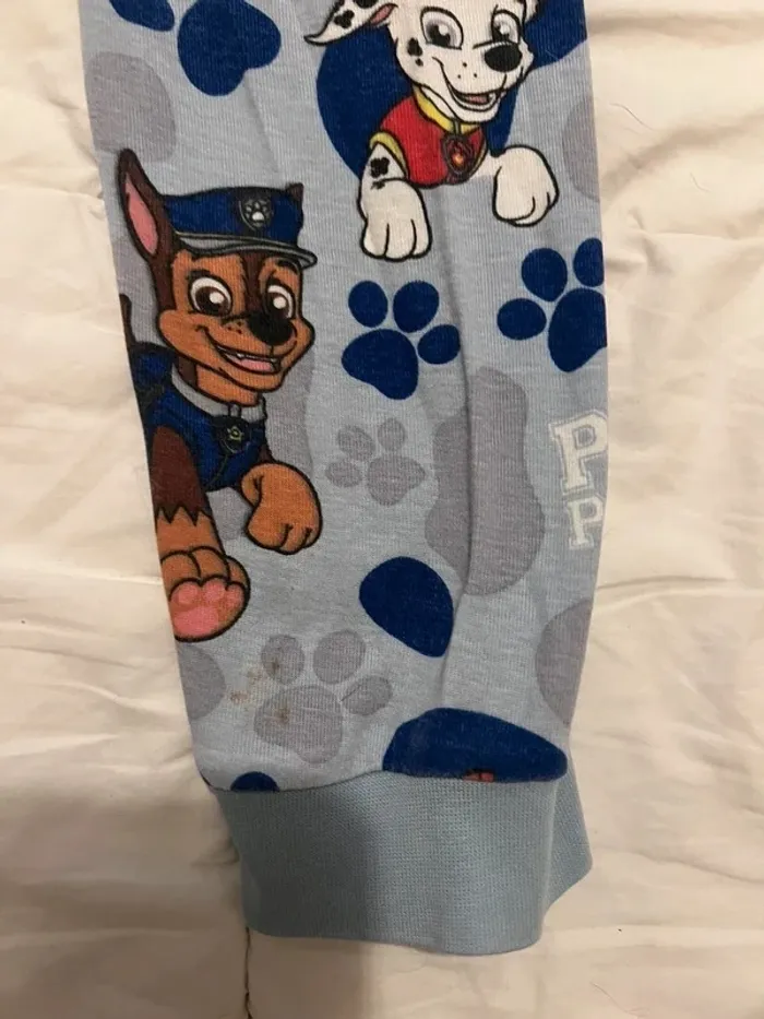 pyjama pat patrouille bleu - photo numéro 2