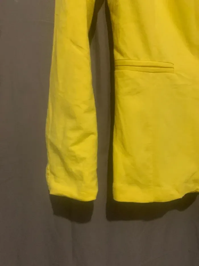 veste blazer jaune - photo numéro 4