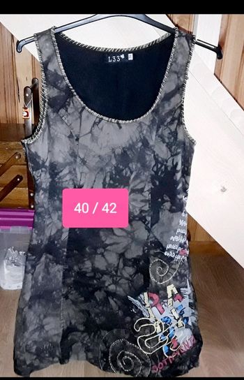 🟣 42 / 44 Robe épaisse  Style Desigual 🟣