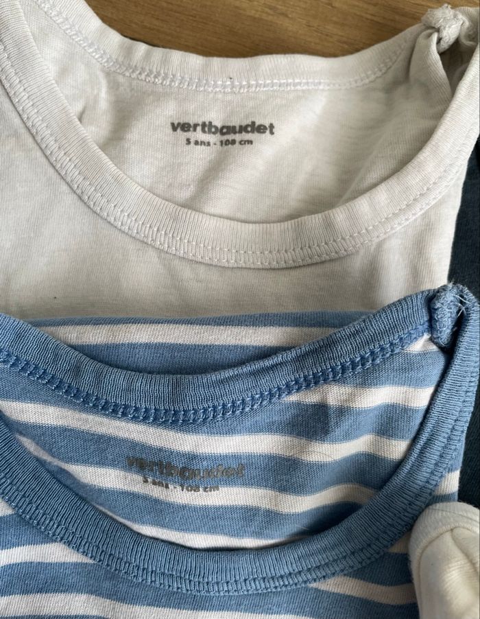 Lots 6 T-Shirts Débardeurs Vertbaudet Garçon Taille 5 ans Vertbaudet - photo numéro 7