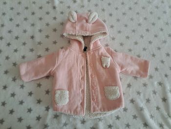 Manteau rose kiabi 3 mois