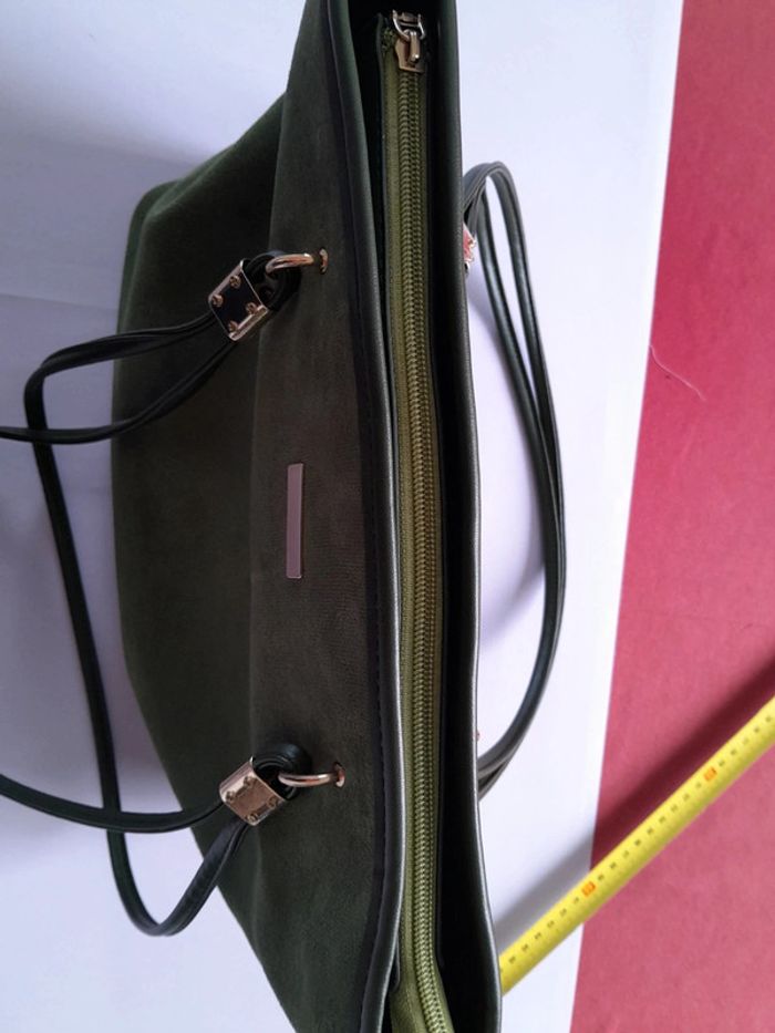 Beau sac  caban effet velours - photo numéro 4