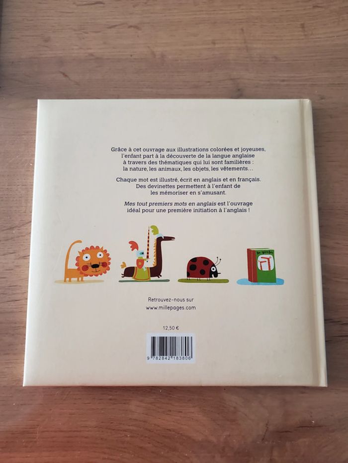 Livre Mes tout premiers mots en anglais - photo numéro 2