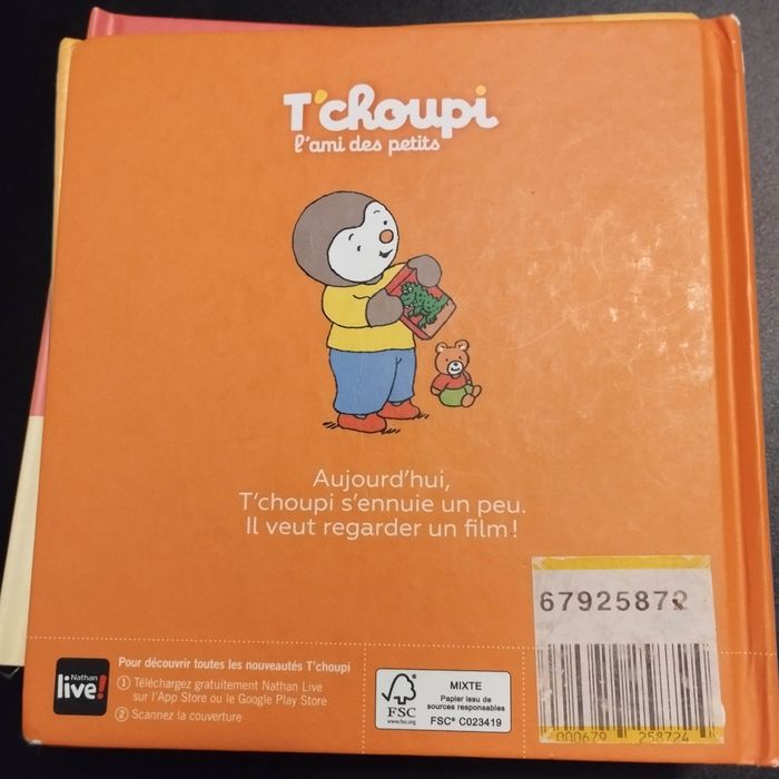 Livre enfant Nathan T'choupi veut regarder la télé - photo numéro 4