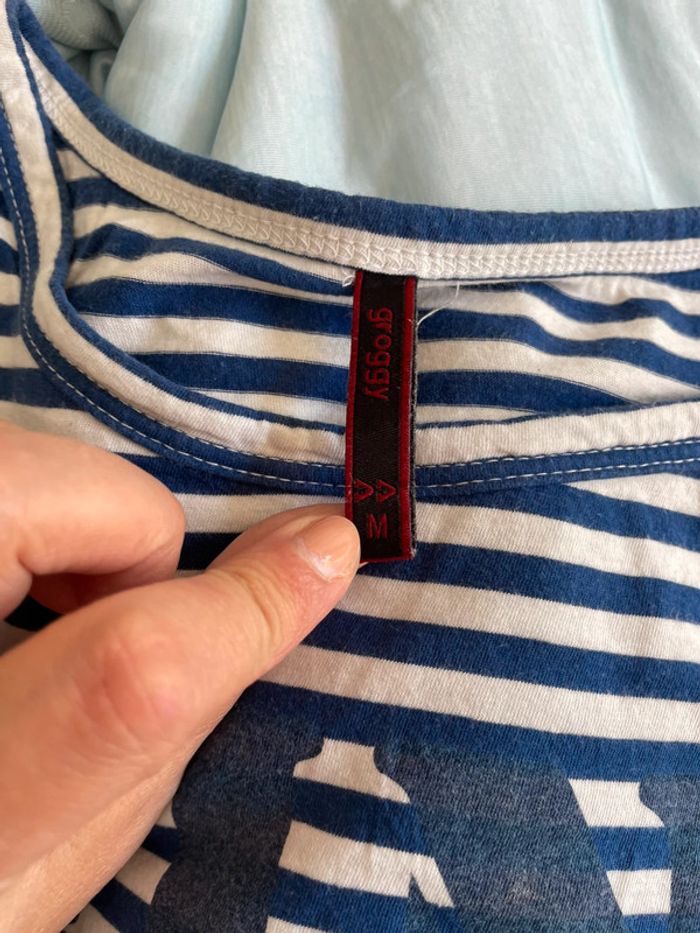 T-shirt marinière M - photo numéro 2