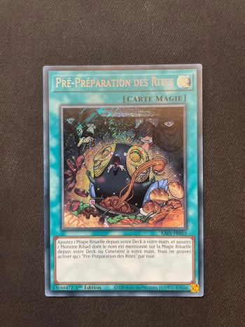 RA01-FR055 - Pré-Préparation des rites - Yu-Gi-Oh!