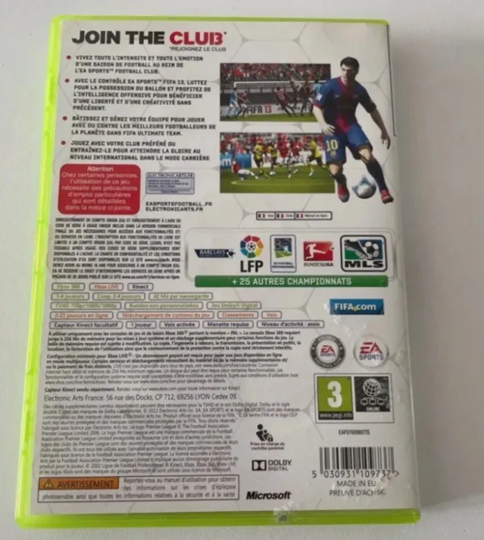 FIFA 13 Xbox 360 Ultimate Edition bon état - photo numéro 3