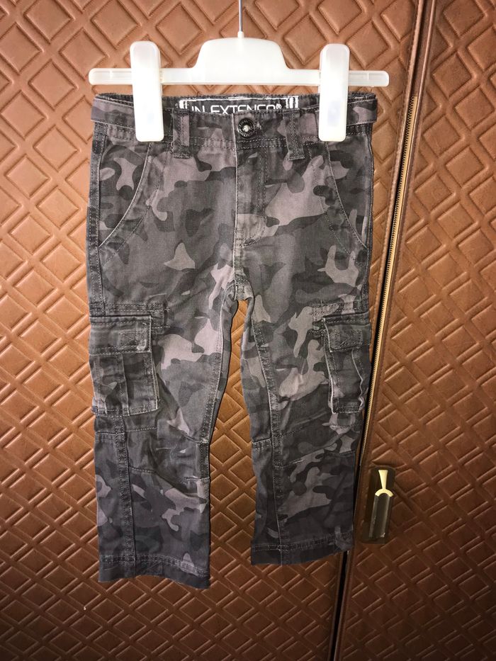 Jean imprimé militaire taille réglable In Extenso 3 ans - photo numéro 4