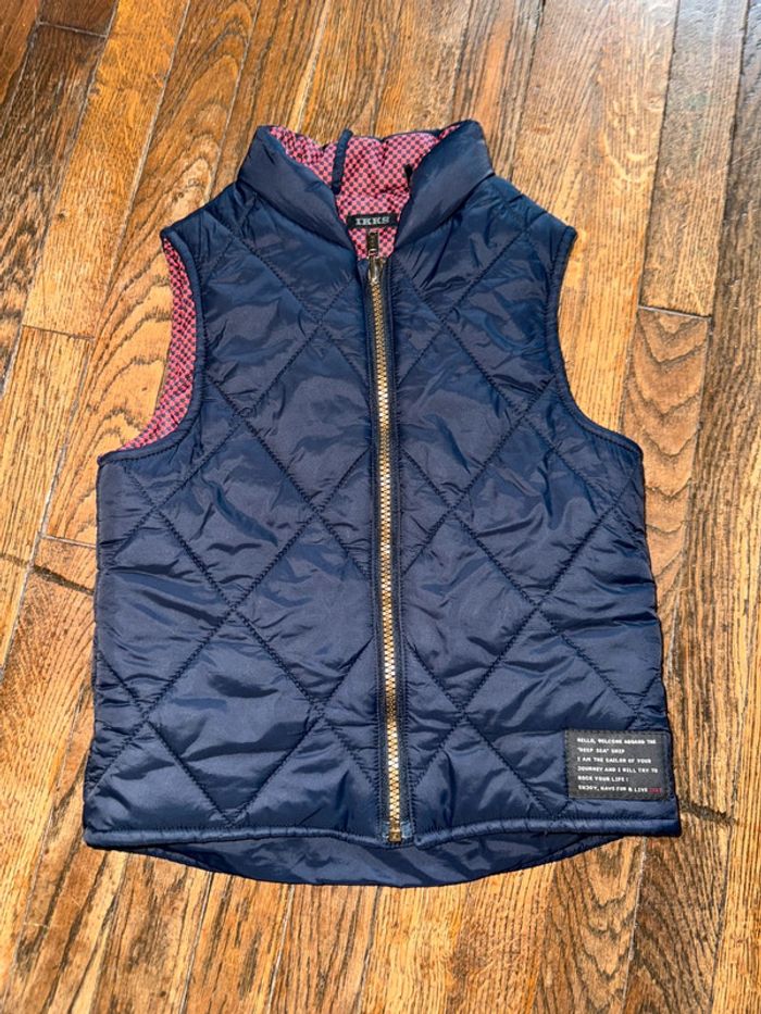 Doudoune sans manches ikks 6 ans