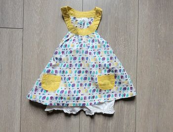 Robe combinaison short. Fille 1 mois. Marque Kitchoun