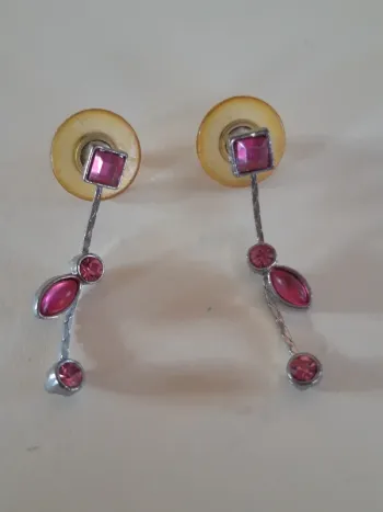 Boucles d'oreilles pendantes vintage