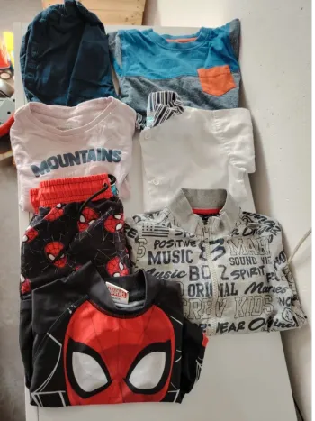 Lot été 24 mois 6 pièces