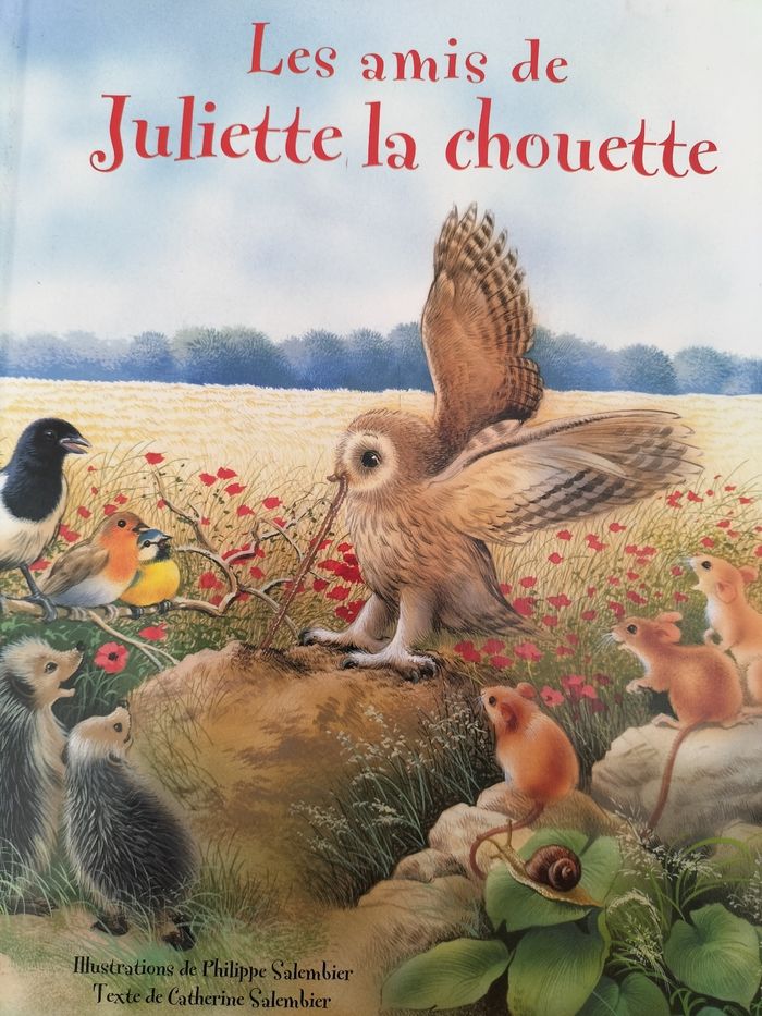Livre les amis de Juliette la chouette