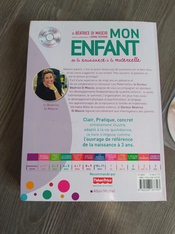 Livre mon enfant de la naissance à la maternelle - photo numéro 2