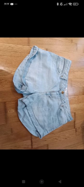 Short en jean 