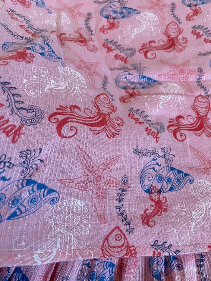 Jolie robe d’été rose sans manches Naf Naf T. 12 ans/152 cm fille neuve - photo numéro 10