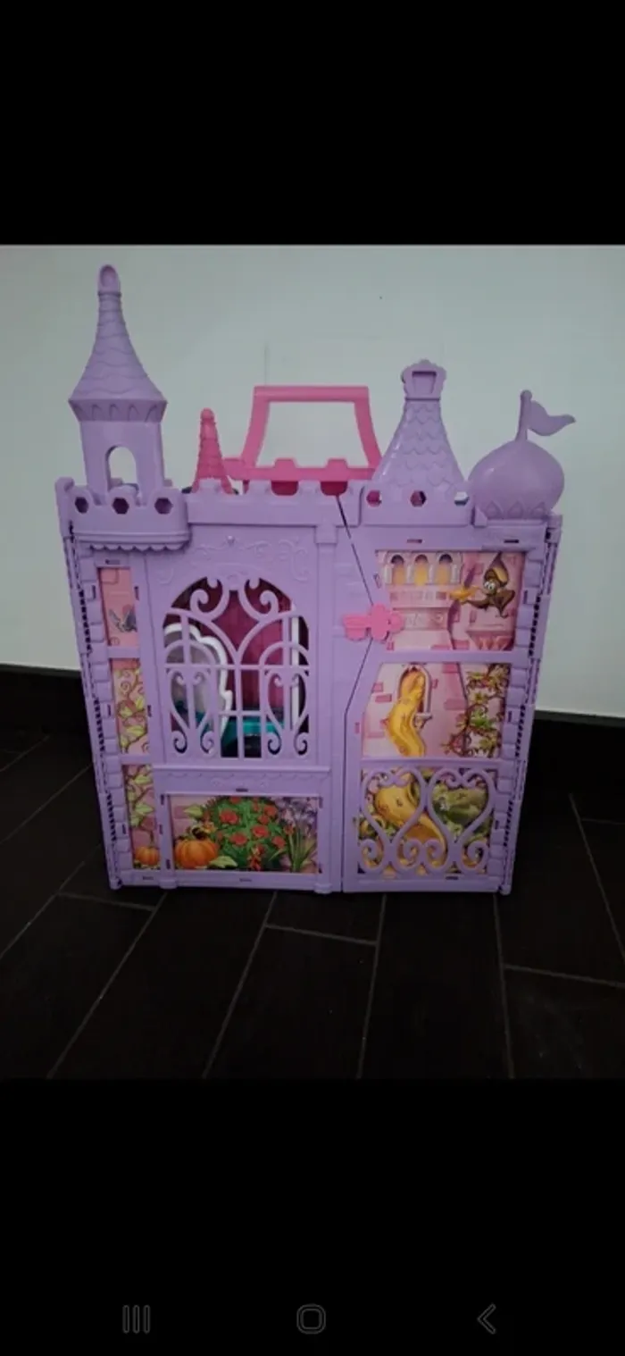 Château barbie Disney princesse