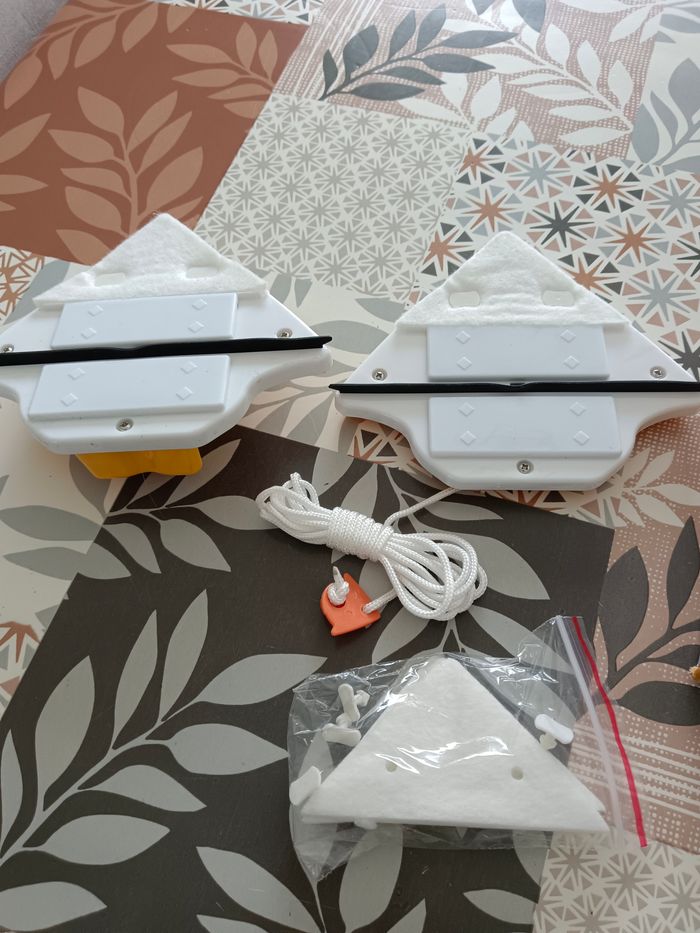 Brosse de nettoyage pour vitres magnétique + un kit de rechange - photo numéro 2