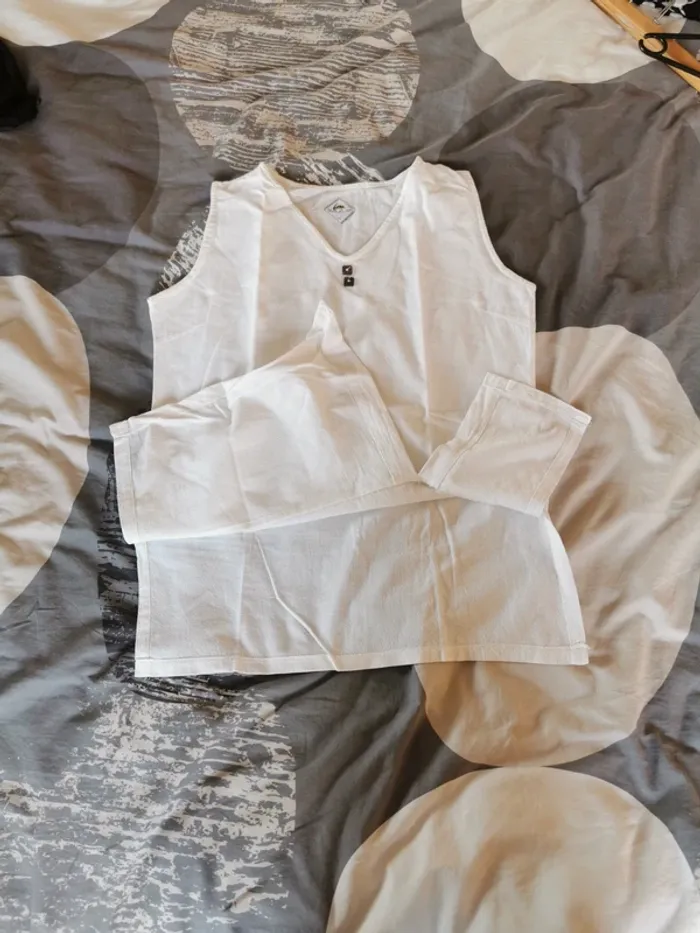 Débardeur blanc du nil taille 3 - photo numéro 3