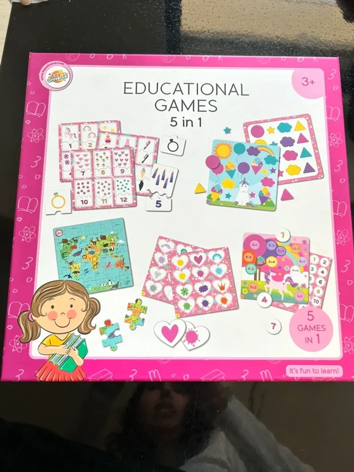 Educational games 5 in 1