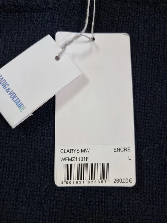Zadig & Voltaire Pull Clarys oversize * taille M * - photo numéro 5